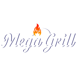 Mega Grill logo.